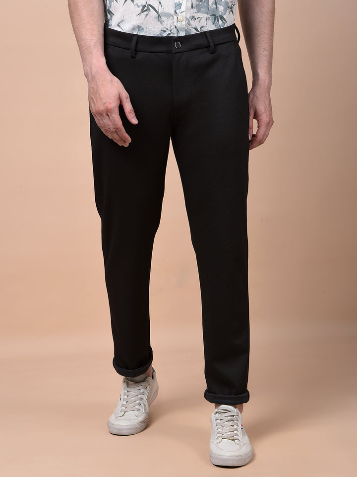 Classic Black Tailored Trousers