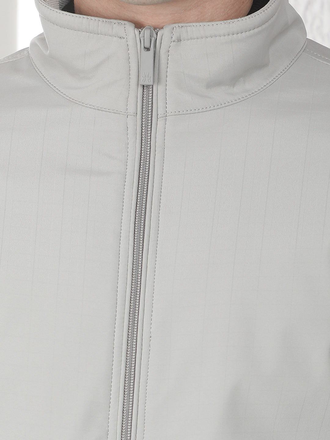 Luxe Graphite Grey Bomber Jacket