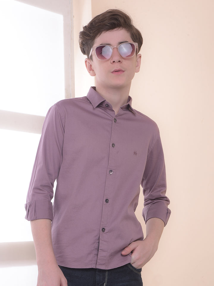 Chic Regal Purple Shirt
