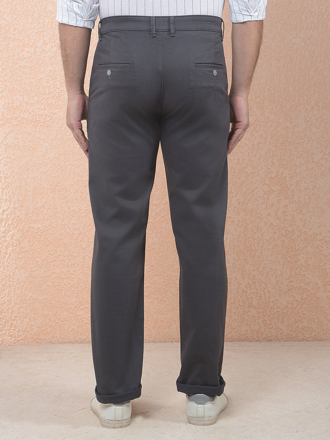 Black Straight Trousers