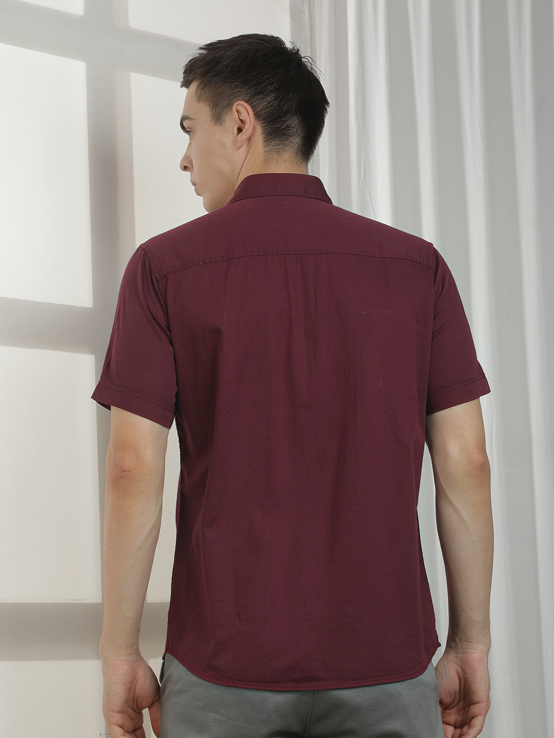 Essential Burgundy Maroon Shirt