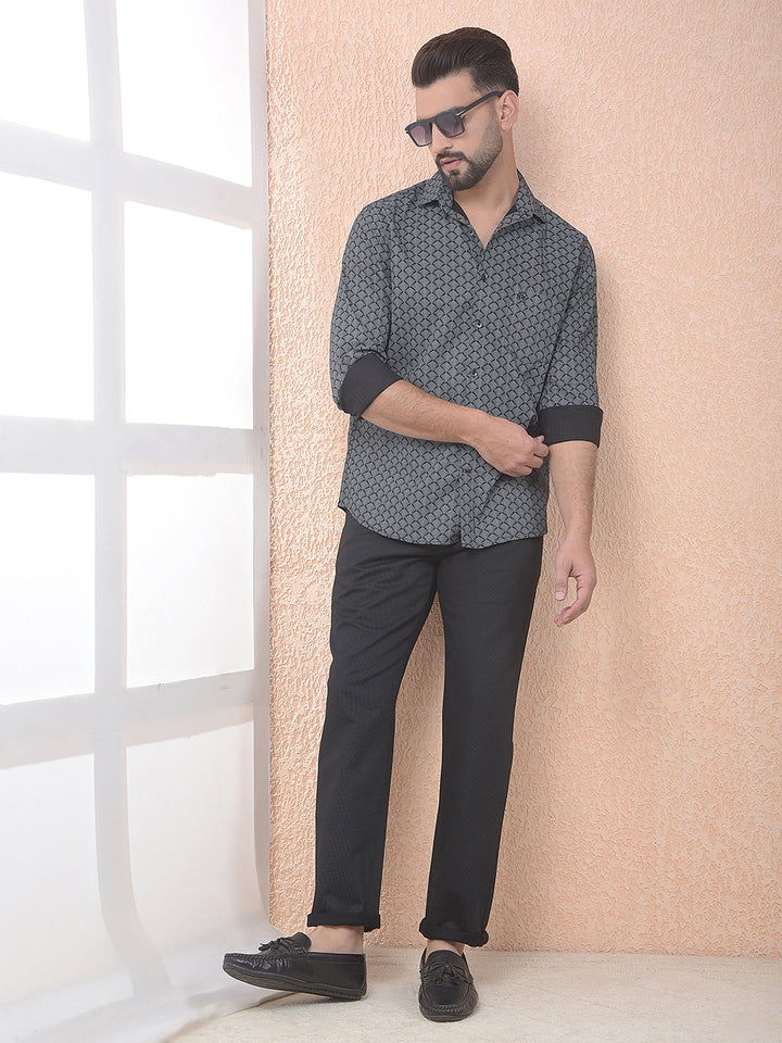 Black Texture Play Shirt