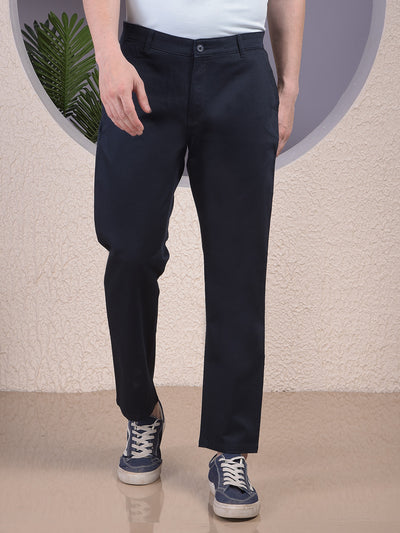 Navy Blue Chino Trousers