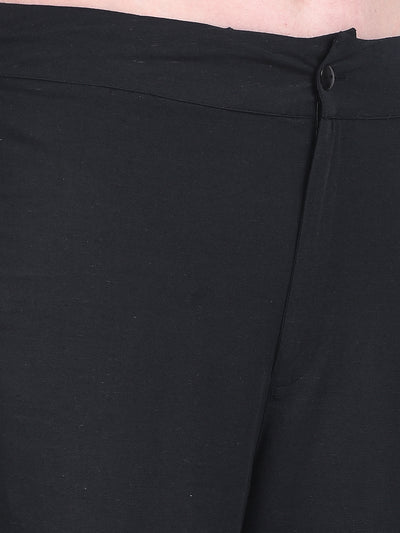 Black Embroidered Co-Ord Set