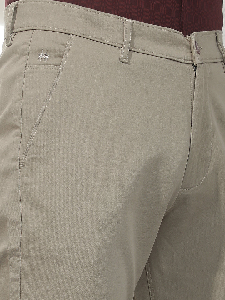 Tailored Coastal Tan Khaki Straight Trousers