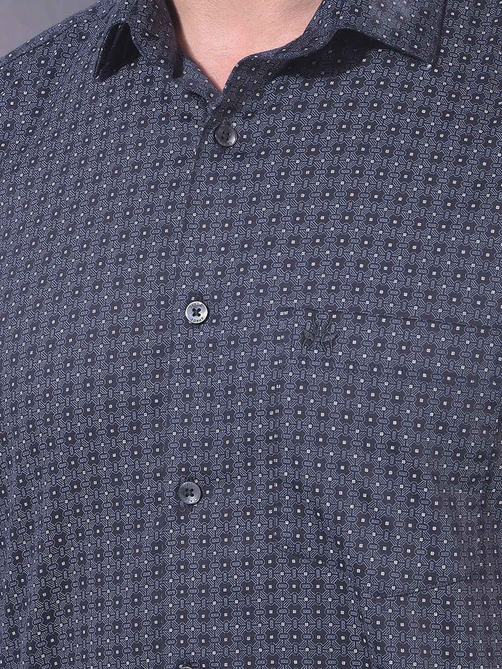 Black Graphic Print Shirt