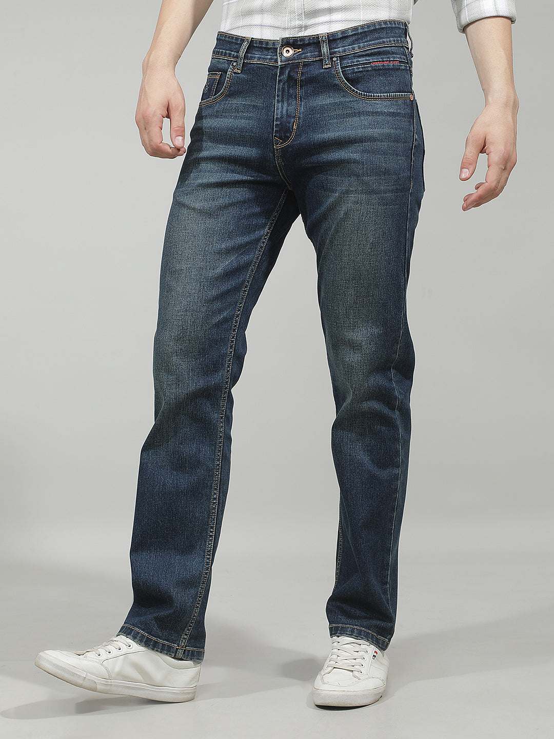 Signature Indigo Blue Straight Jeans