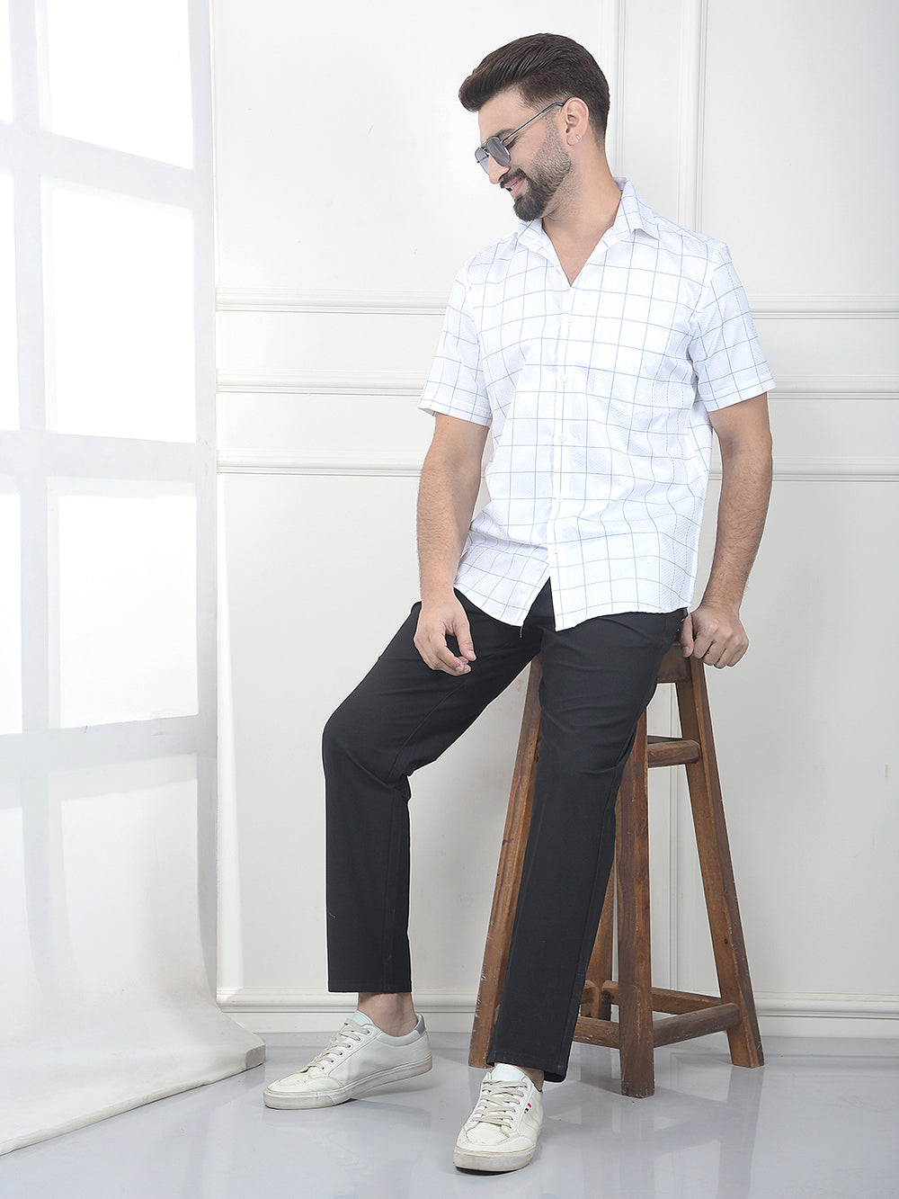 Black Knitted Trousers