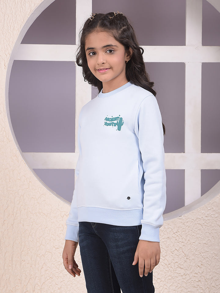 Cool Casual Blue Sweatshirt