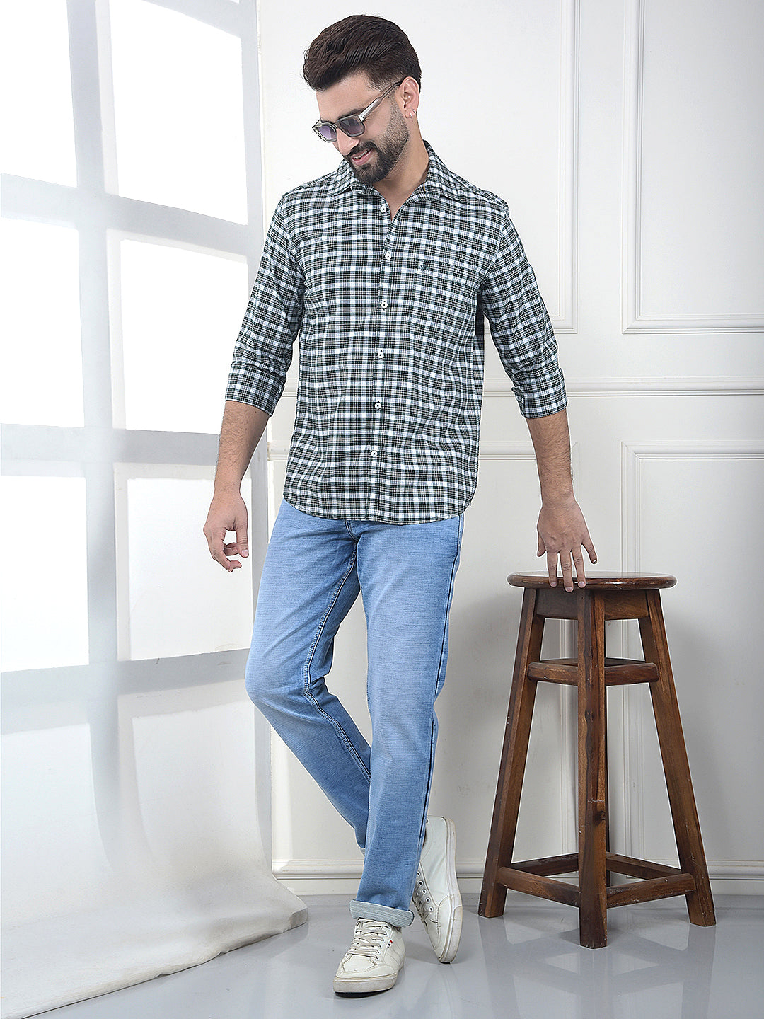 Light Blue Stretch Jeans