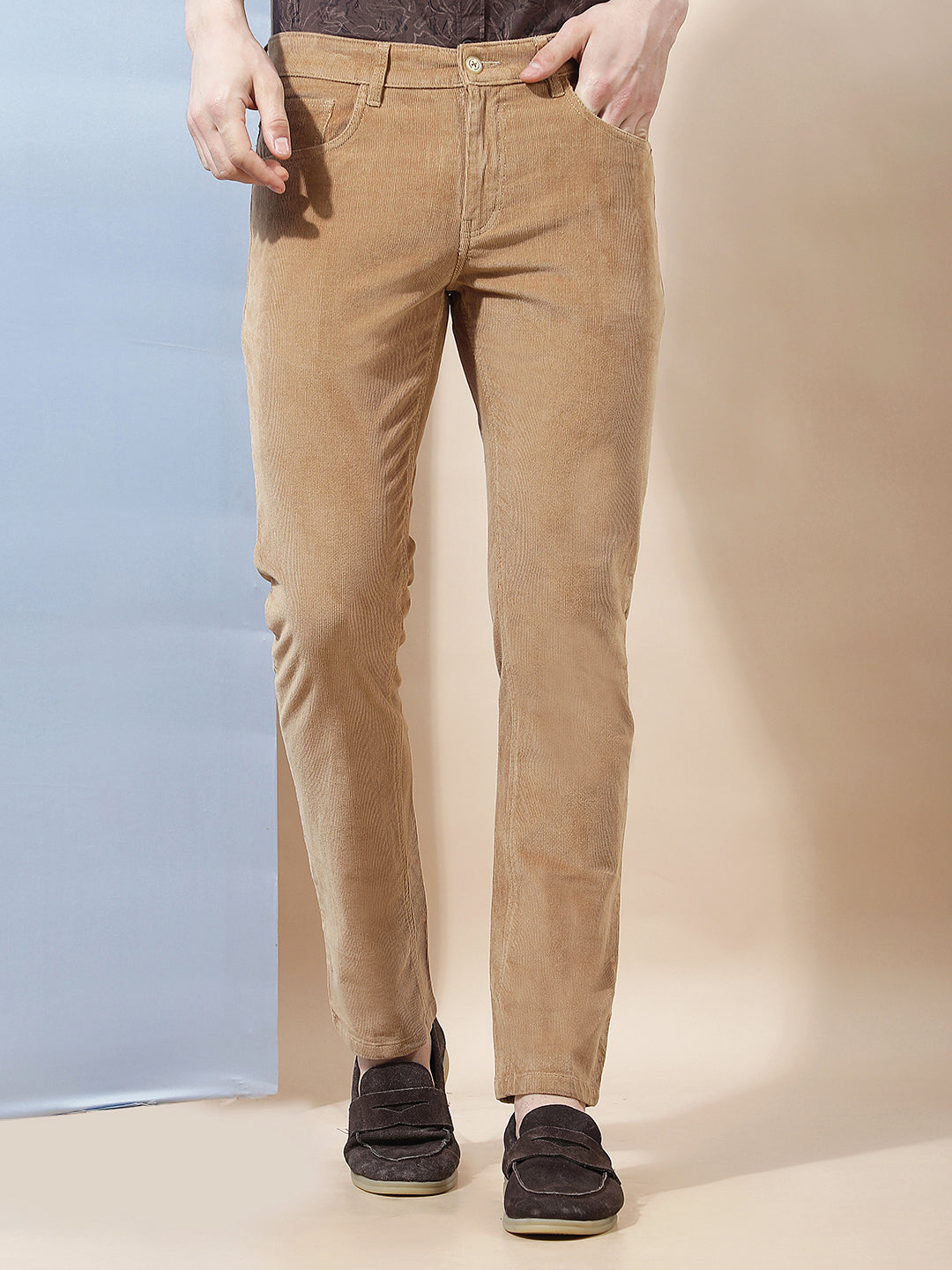 Essential Safari Khaki Corduroy Trousers