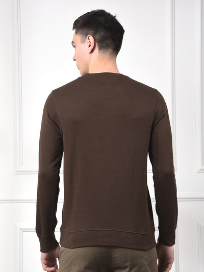 Snatched Brown 100% Cotton Sweatshirt
