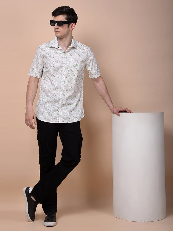 Black Straight Cargo Jeans