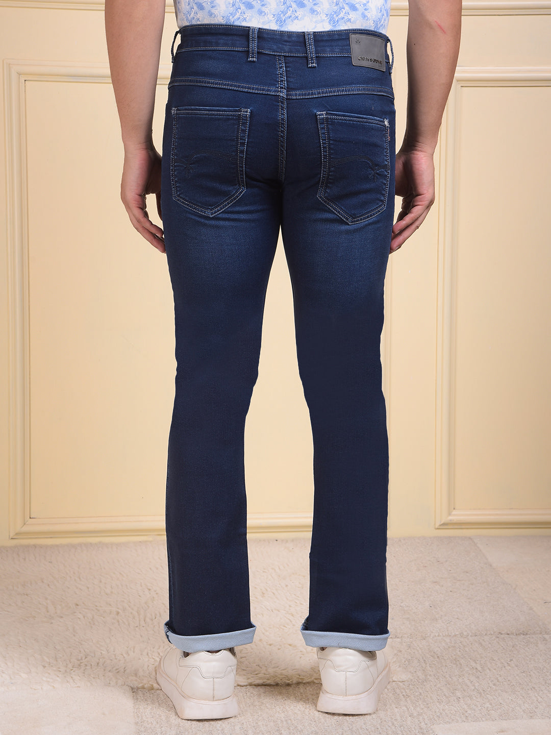 Blue Straight Jeans