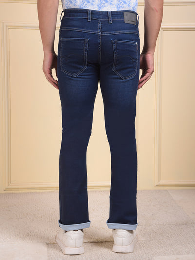 Blue Straight Jeans