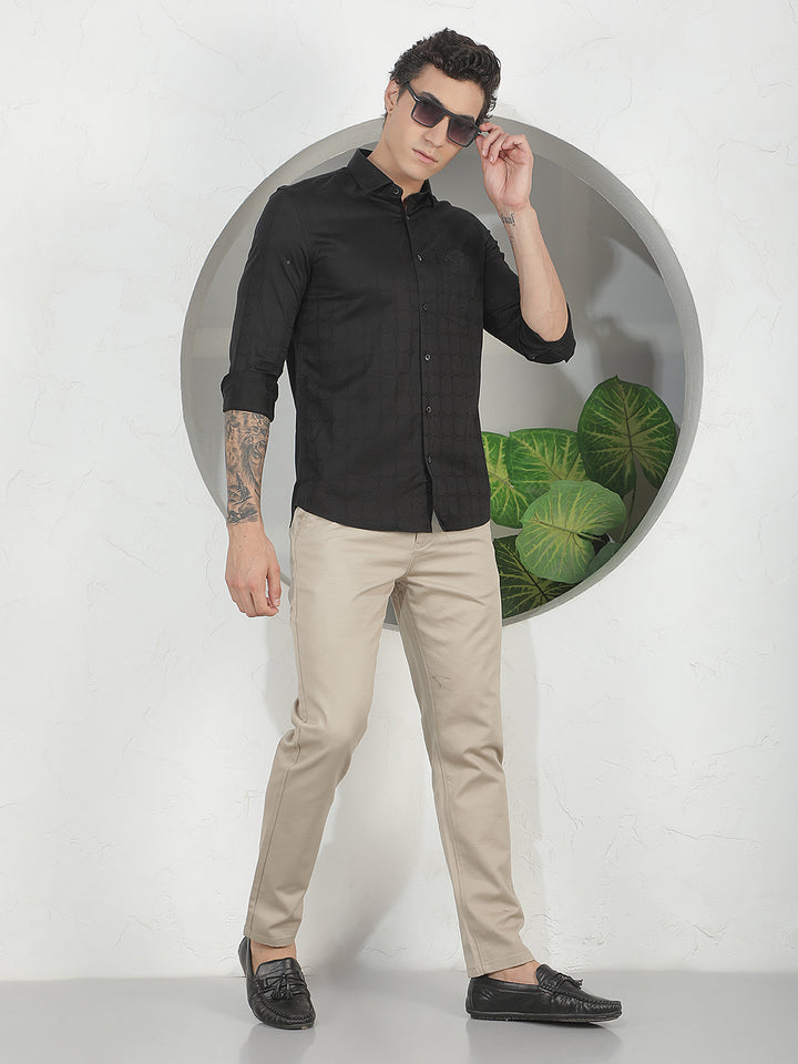 Taupe Sand Beige Trousers