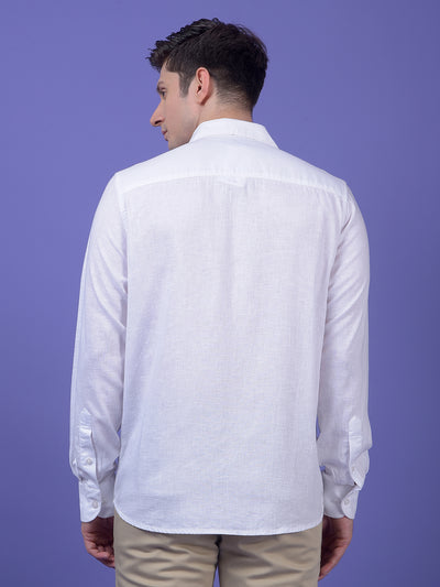 White Linen Shirt