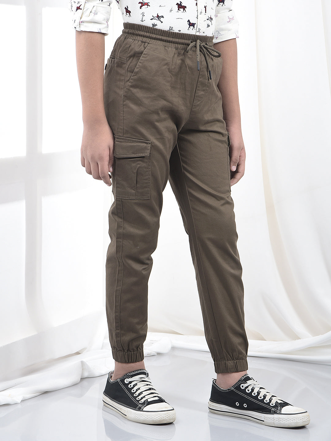 Urban Olive Cargo Joggers