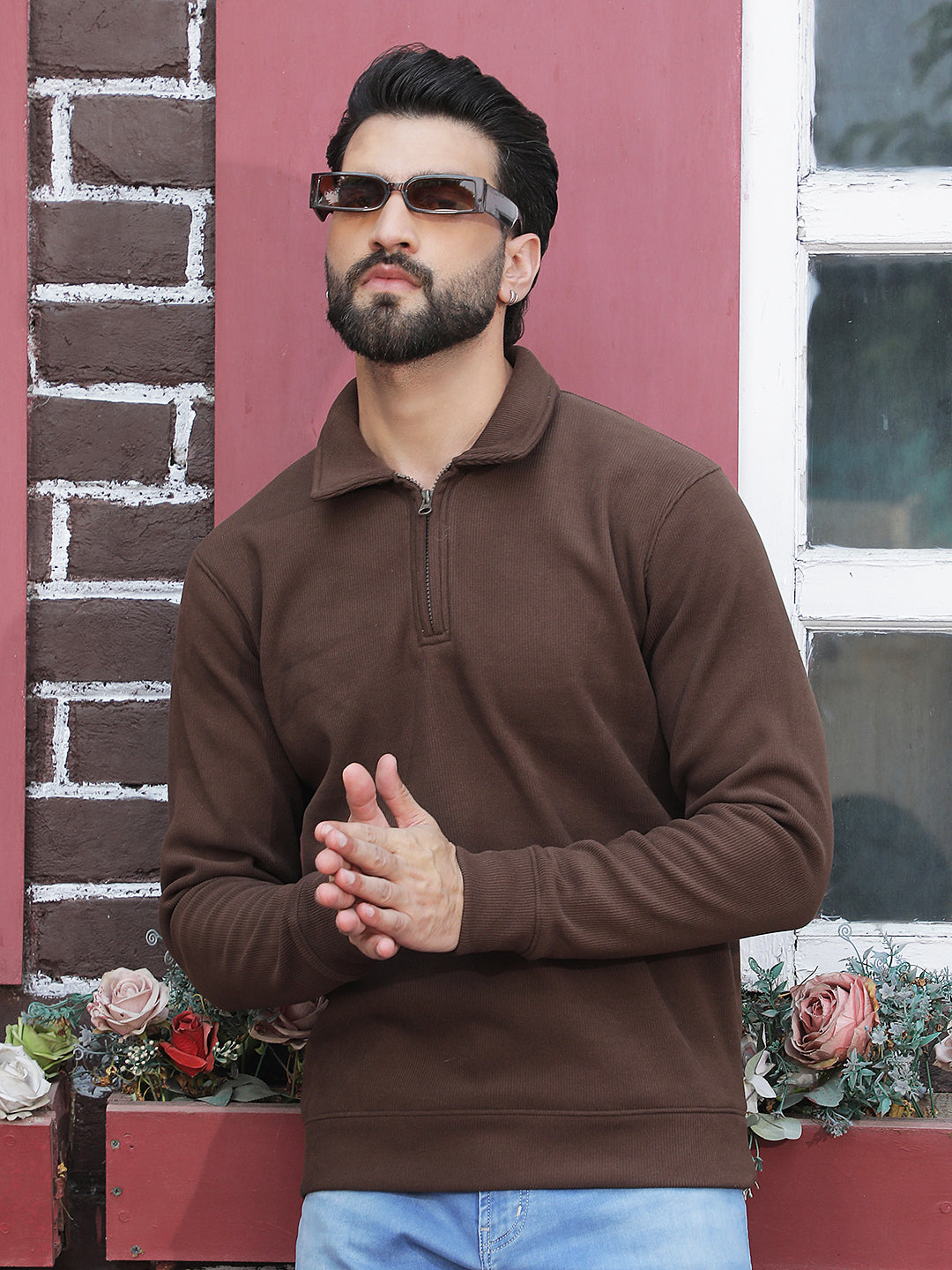 Luxe Mocha Brown Sweatshirt