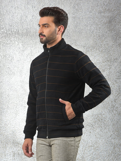 Black Checked Reversible Jacket