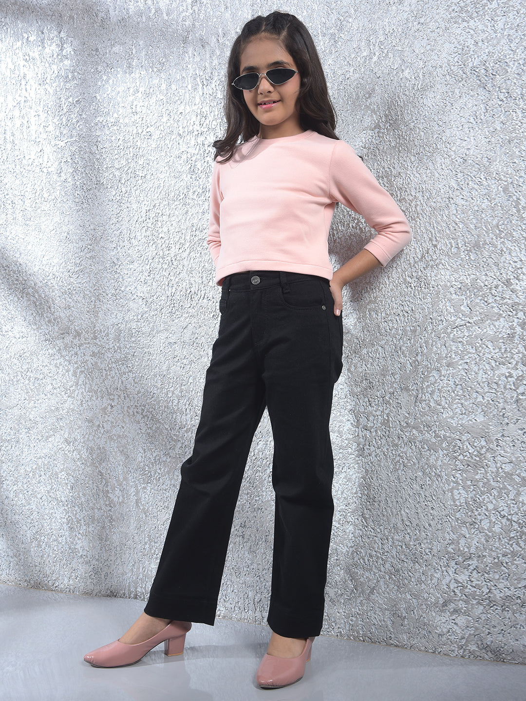 Modern Pink Knitted T-Shirt