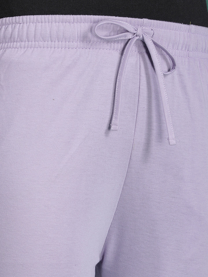 Plain Lilac Lounge Pants
