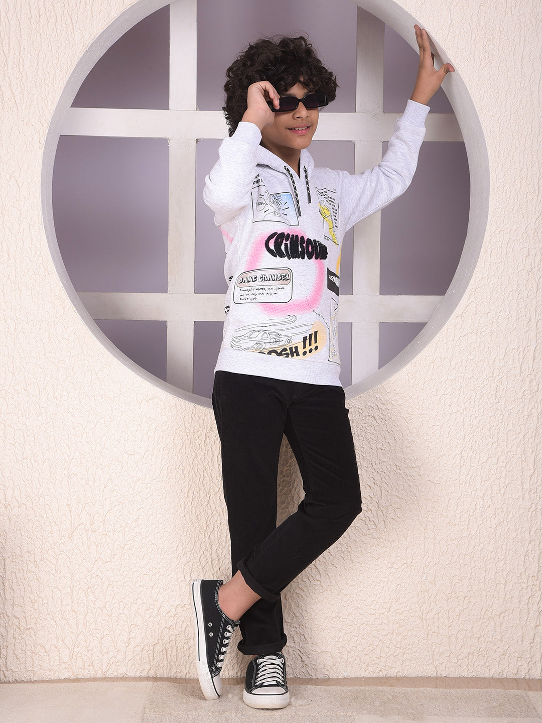 Modern Black Corduroy Trousers