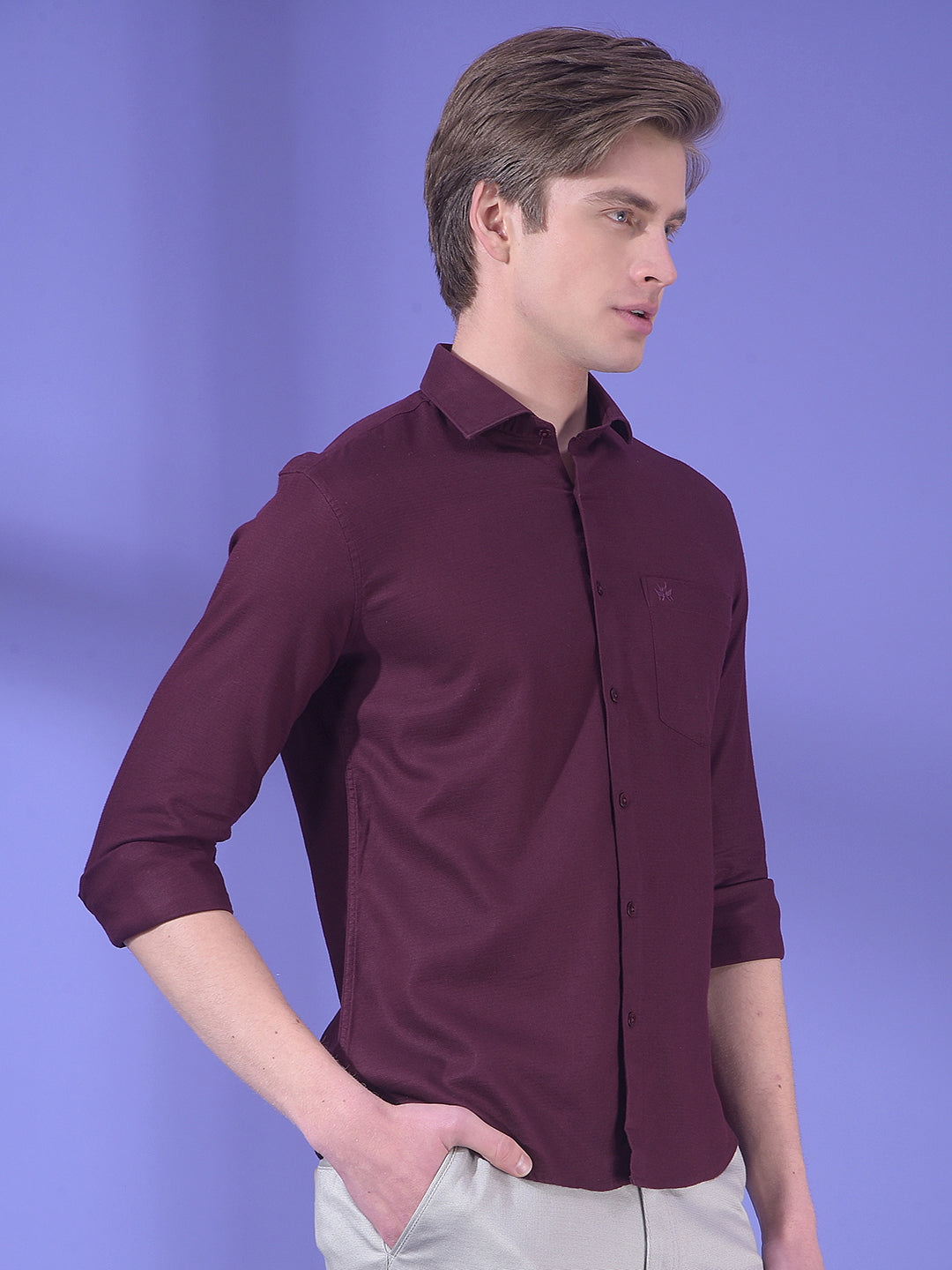 Burberry Wine Shirt