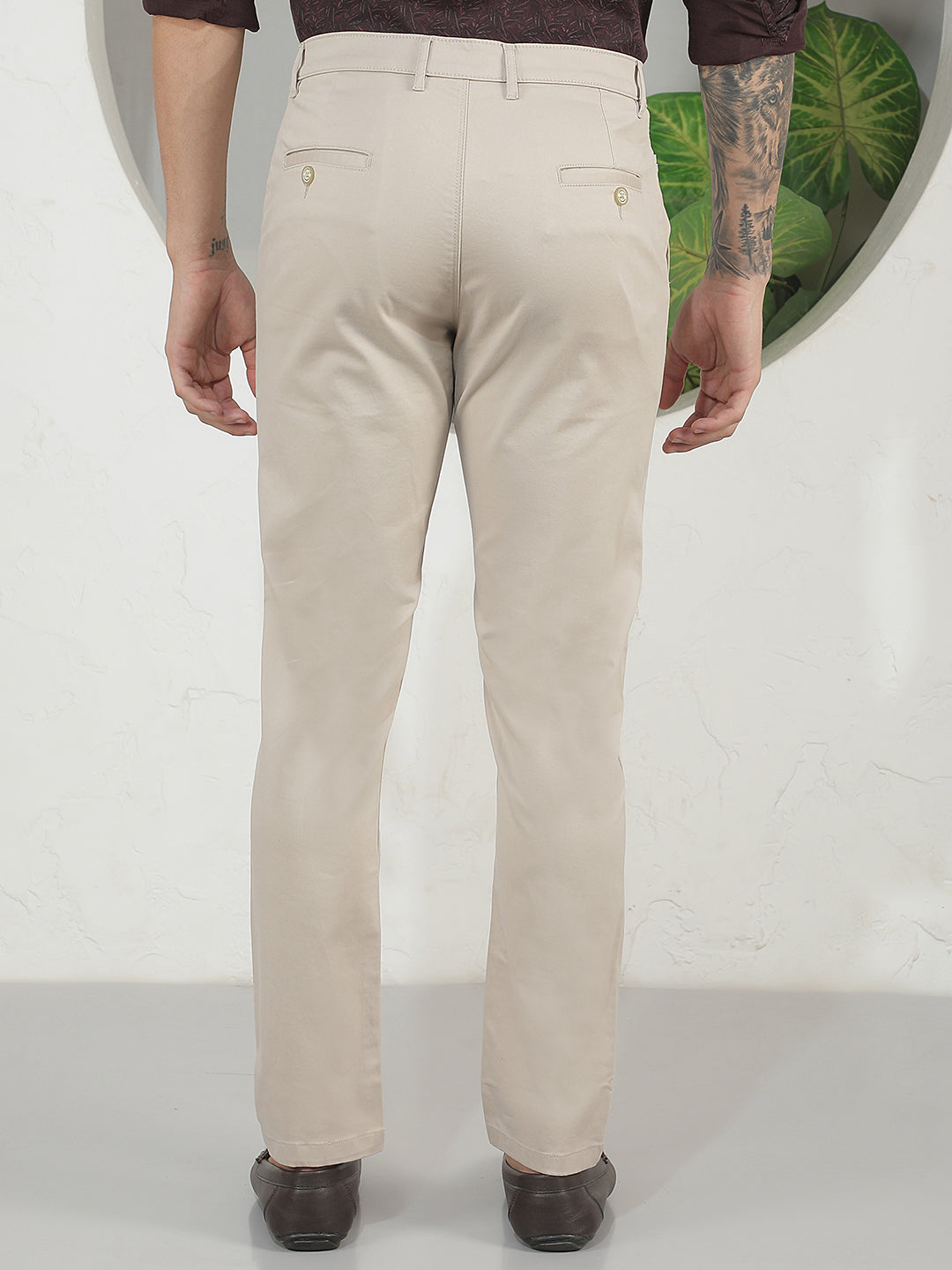 Coastal Dune Beige Trousers