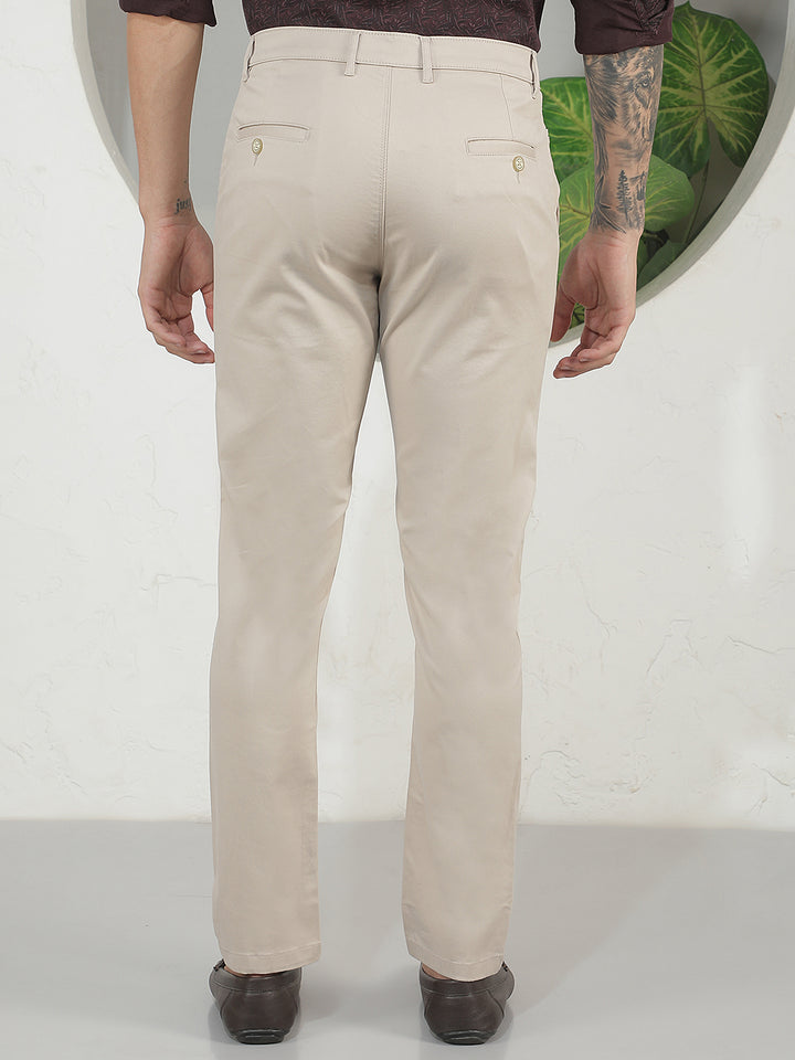 Coastal Dune Beige Trousers