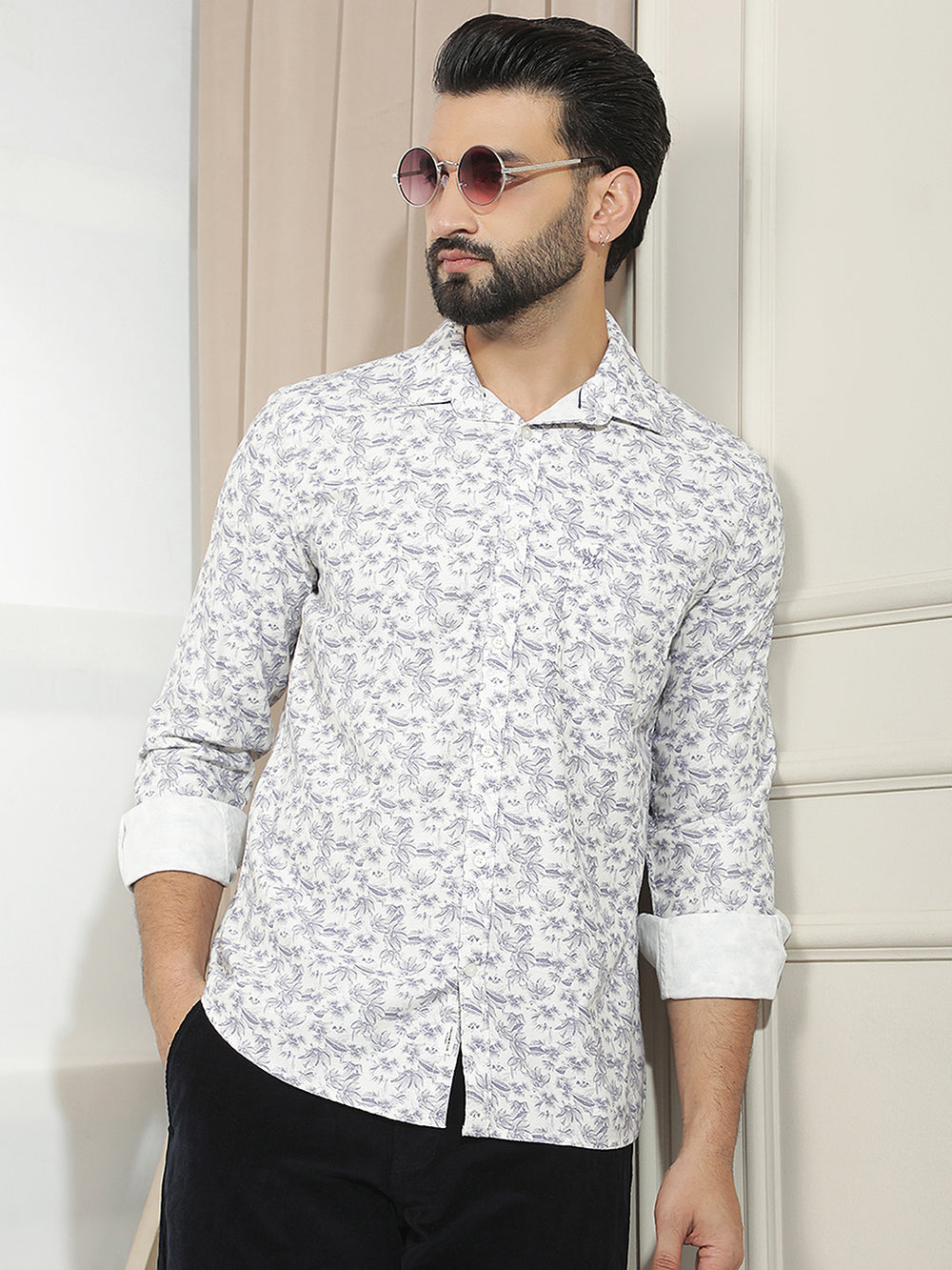 Multicolor Floral Printed Shirt