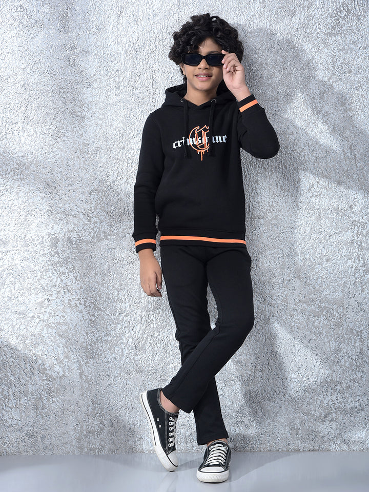 Sleek Pulse Black Trackpants