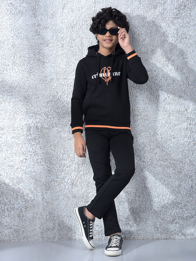 Sleek Pulse Black Trackpants