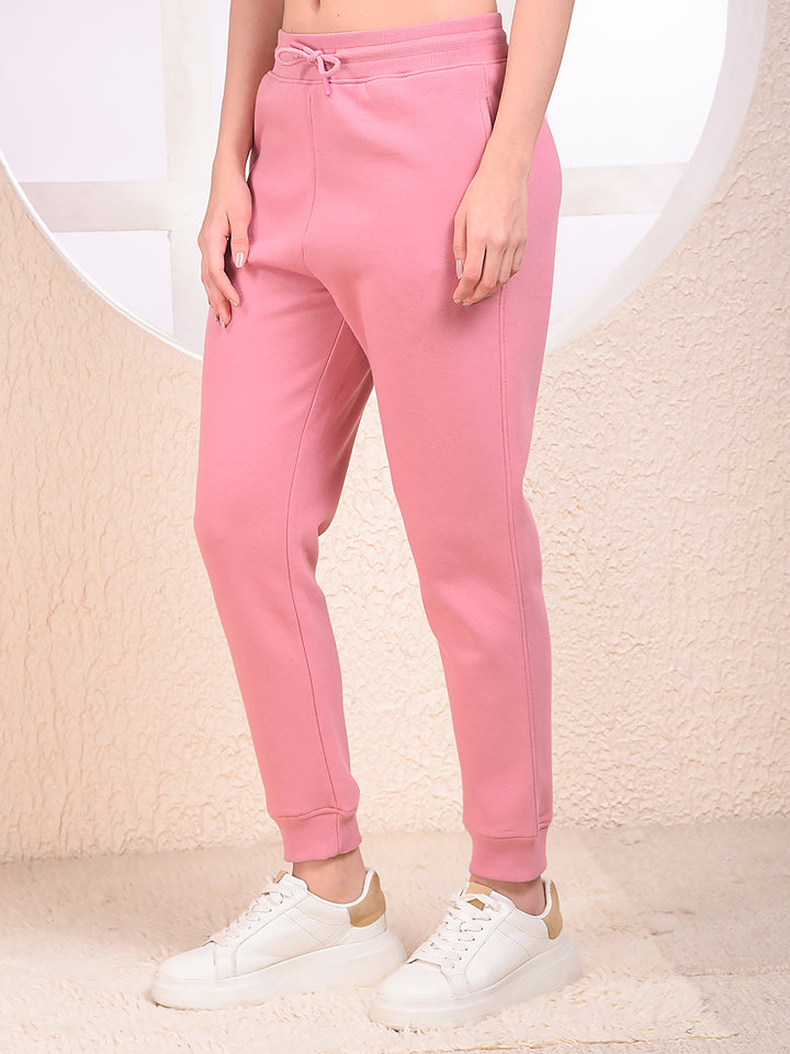 Soft Fleece Pink Joggers