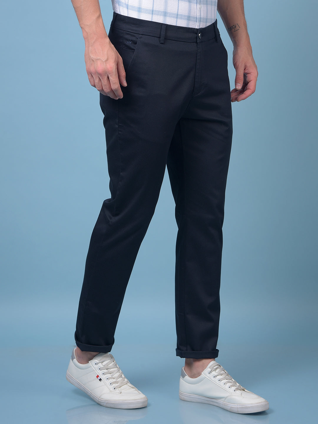 Bold Navy blue Trousers
