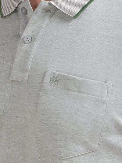 Green Polo Neck T-Shirt