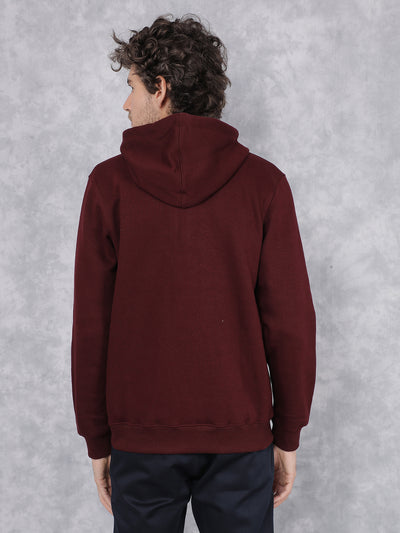 Merlot Zip-Up Hoodie