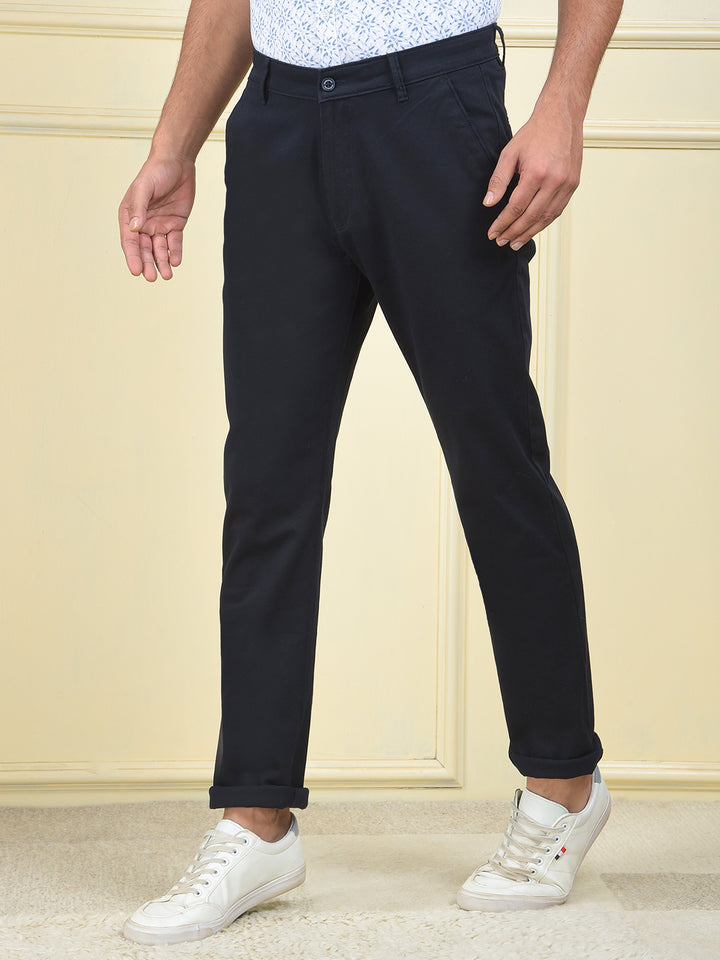Bright Mode Navy Blue Trousers