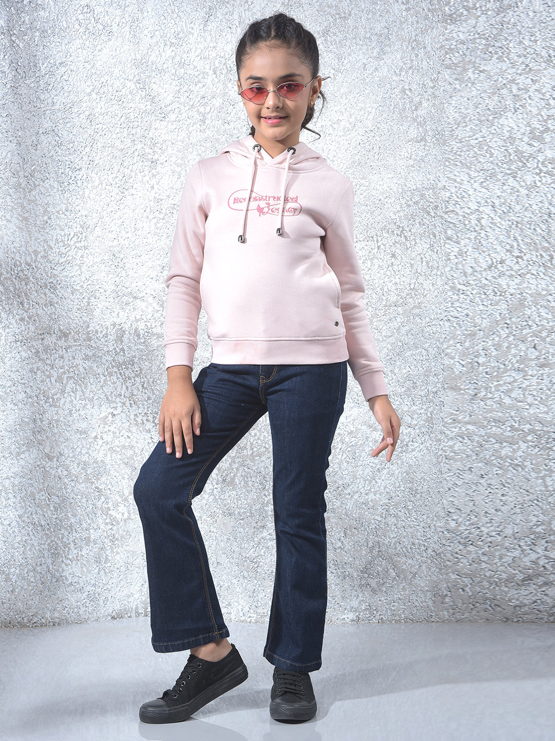 Casual Blue Bootcut Jeans