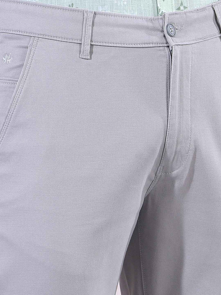 Grey Chinos Trousers