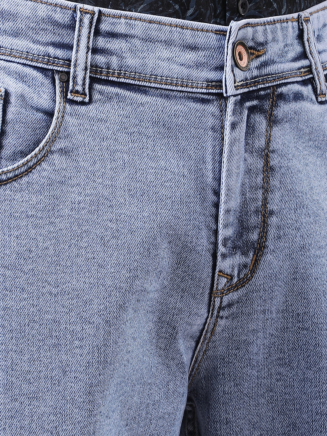 Sky Blue Baggy Jeans