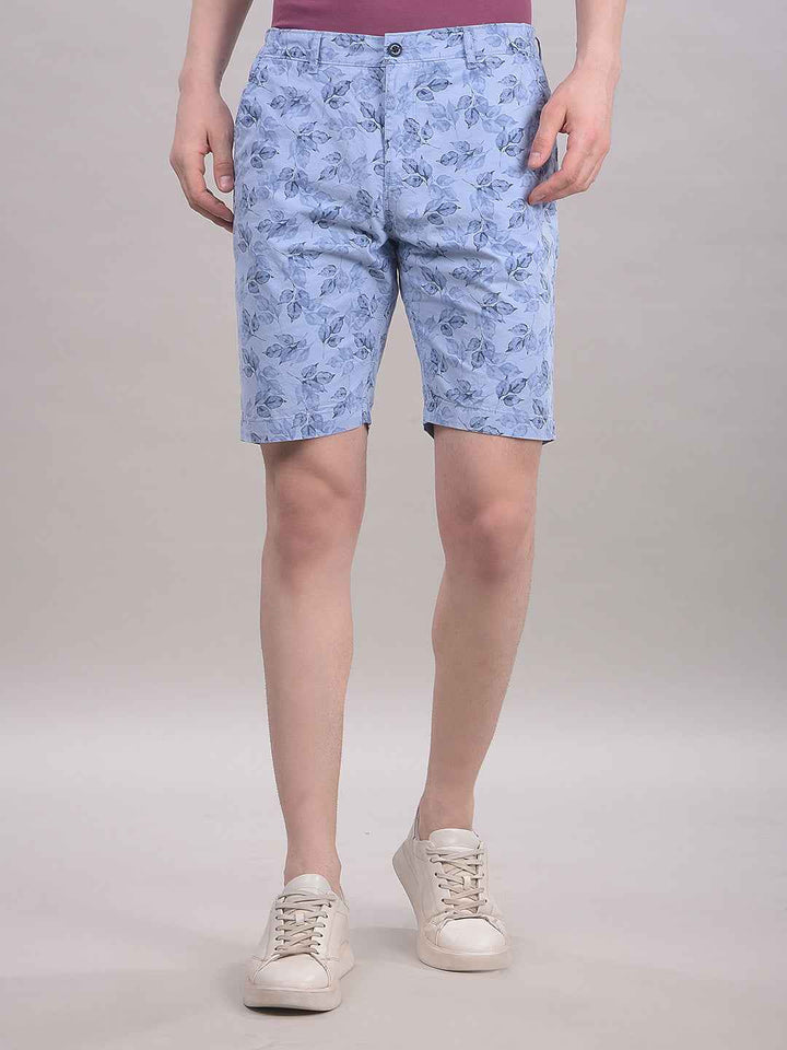 UrbanMist Blue Botanic Shorts