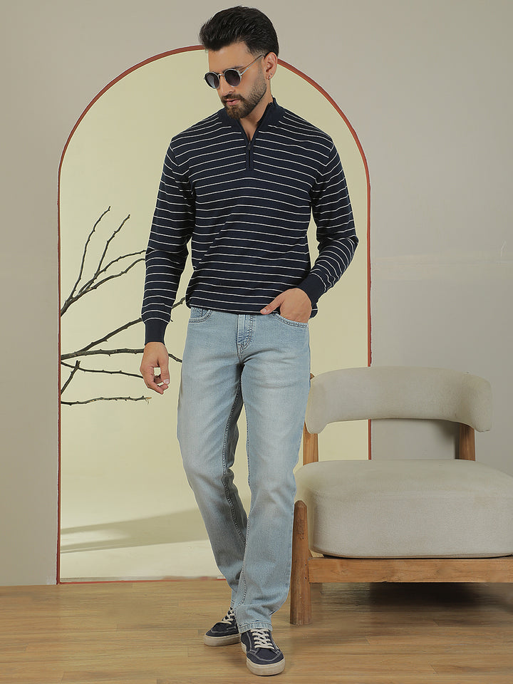 Sky Blue Stretchable Jeans