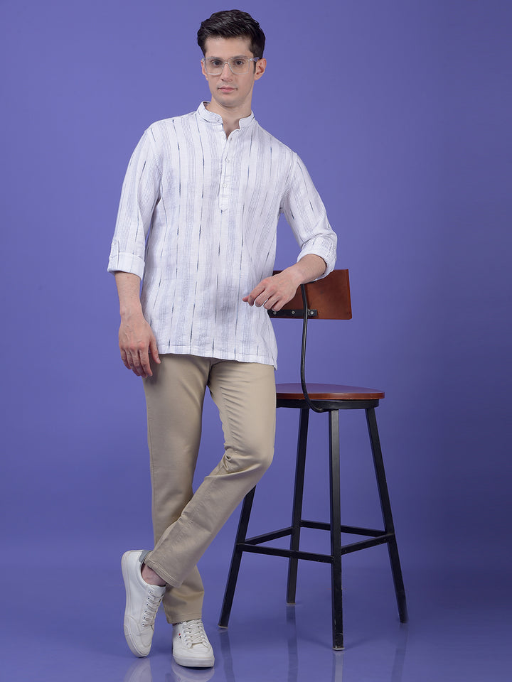 Bold Beige Trousers