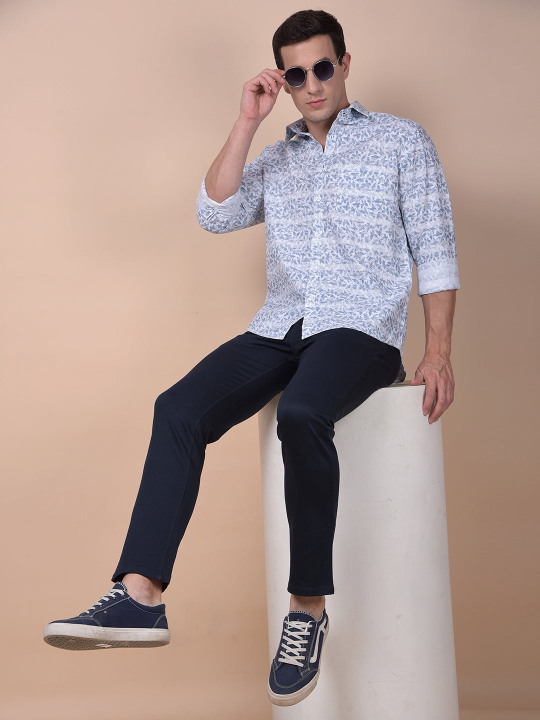 Classique Navy Blue Trousers