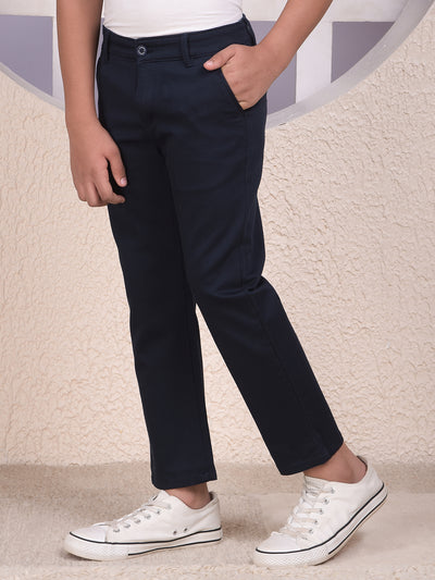 Fresh Aura Navy Blue Trousers