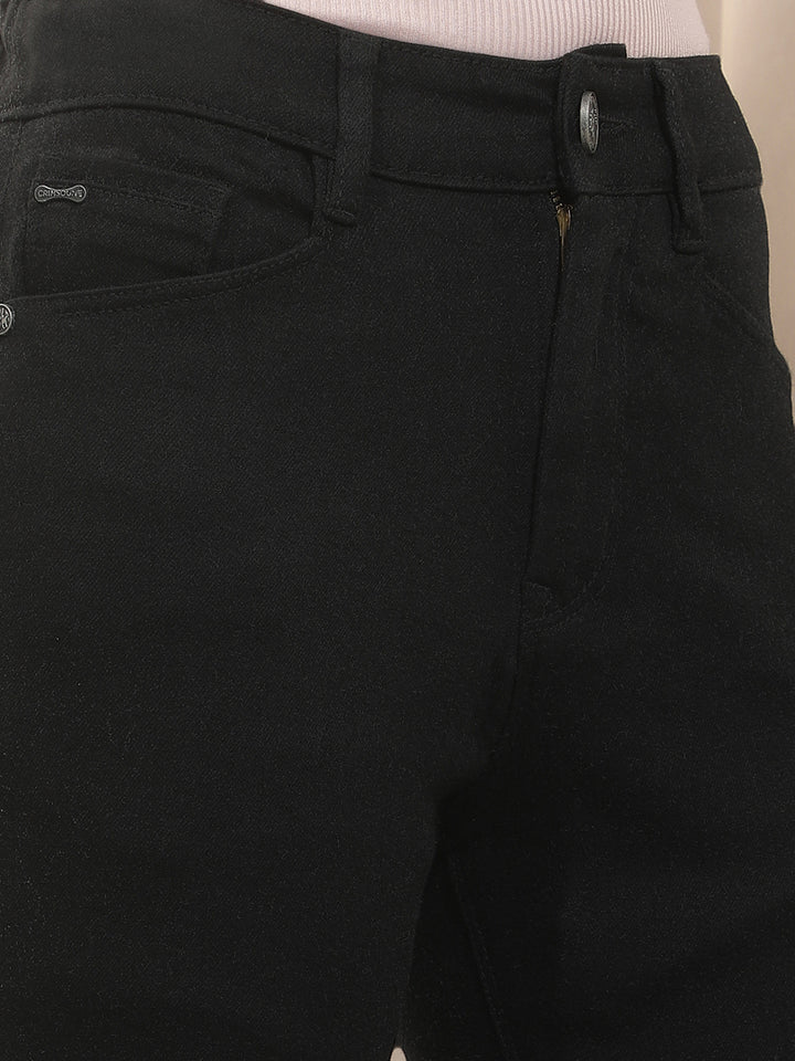 Tailored Onyx Black Bootcut Jeans