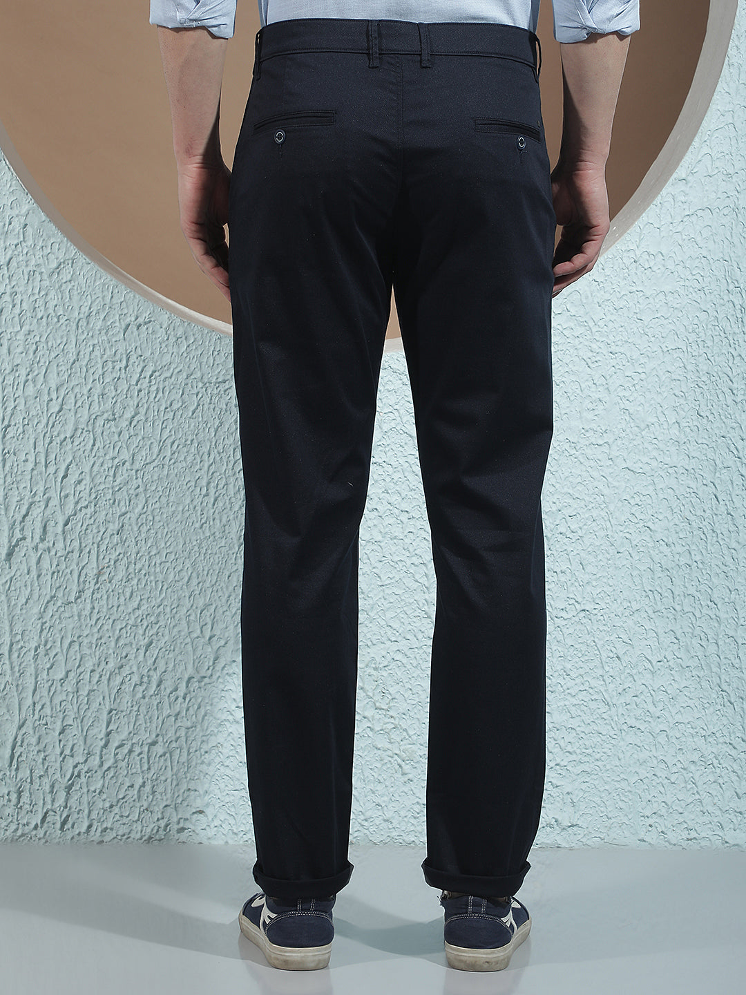 Sleek Royal Navy Navy Blue Trousers