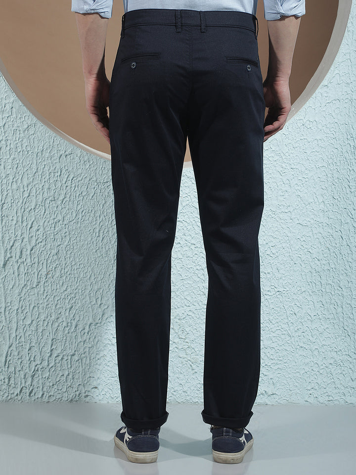 Sleek Royal Navy Navy Blue Trousers