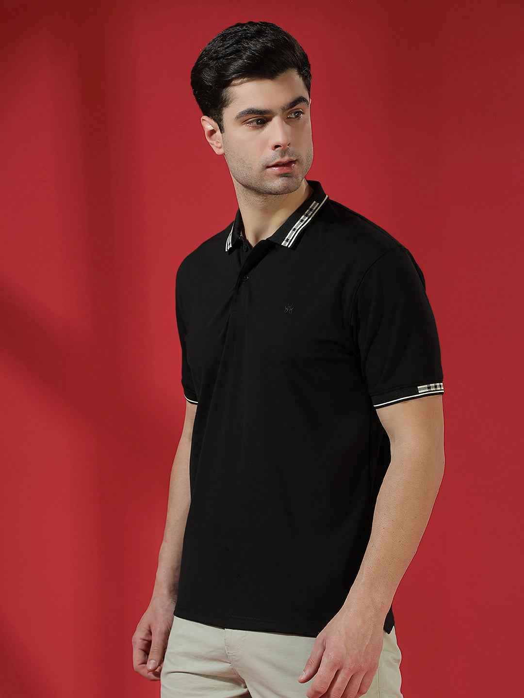 Jet Black Classic Polo T-Shirt